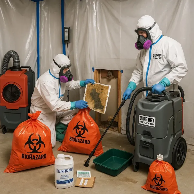Contaminated Water Handling Protocols process in Saco, ME
