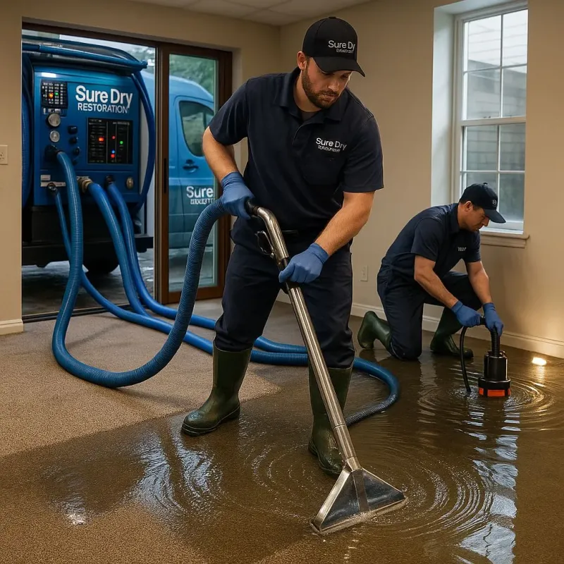 Water Extraction and Removal process in Saco, ME